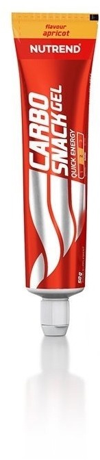 Nutrend Carbosnack tuba, 50 g, marhuľa