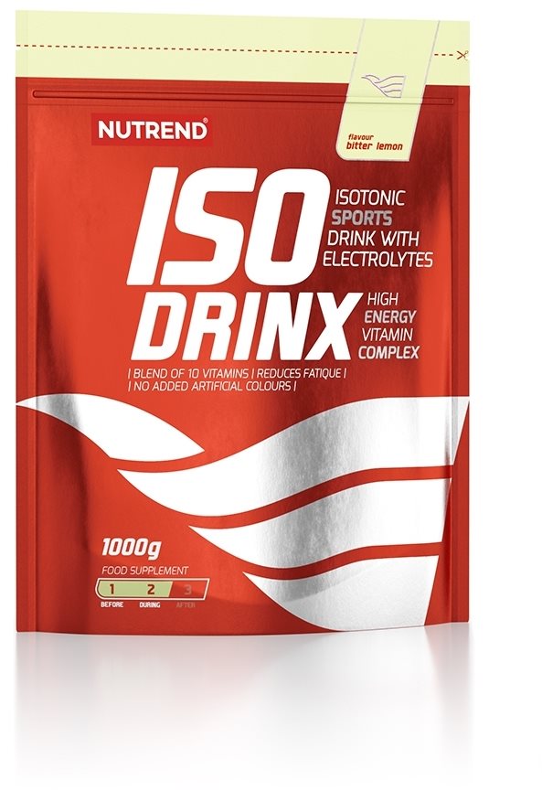 NUTREND ISODRINX, 1000 g, Bitter lemon