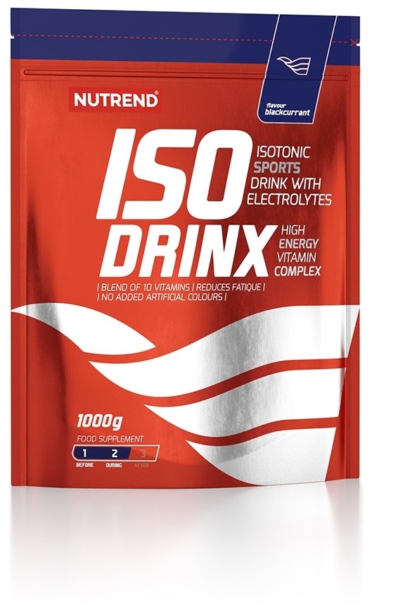 NUTREND ISODRINX, 1000 g, Čierne ríbezle