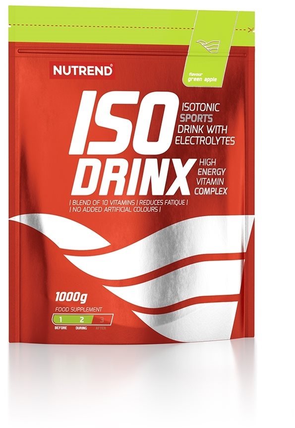NUTREND ISODRINX, 1000 g, Zelené jablko