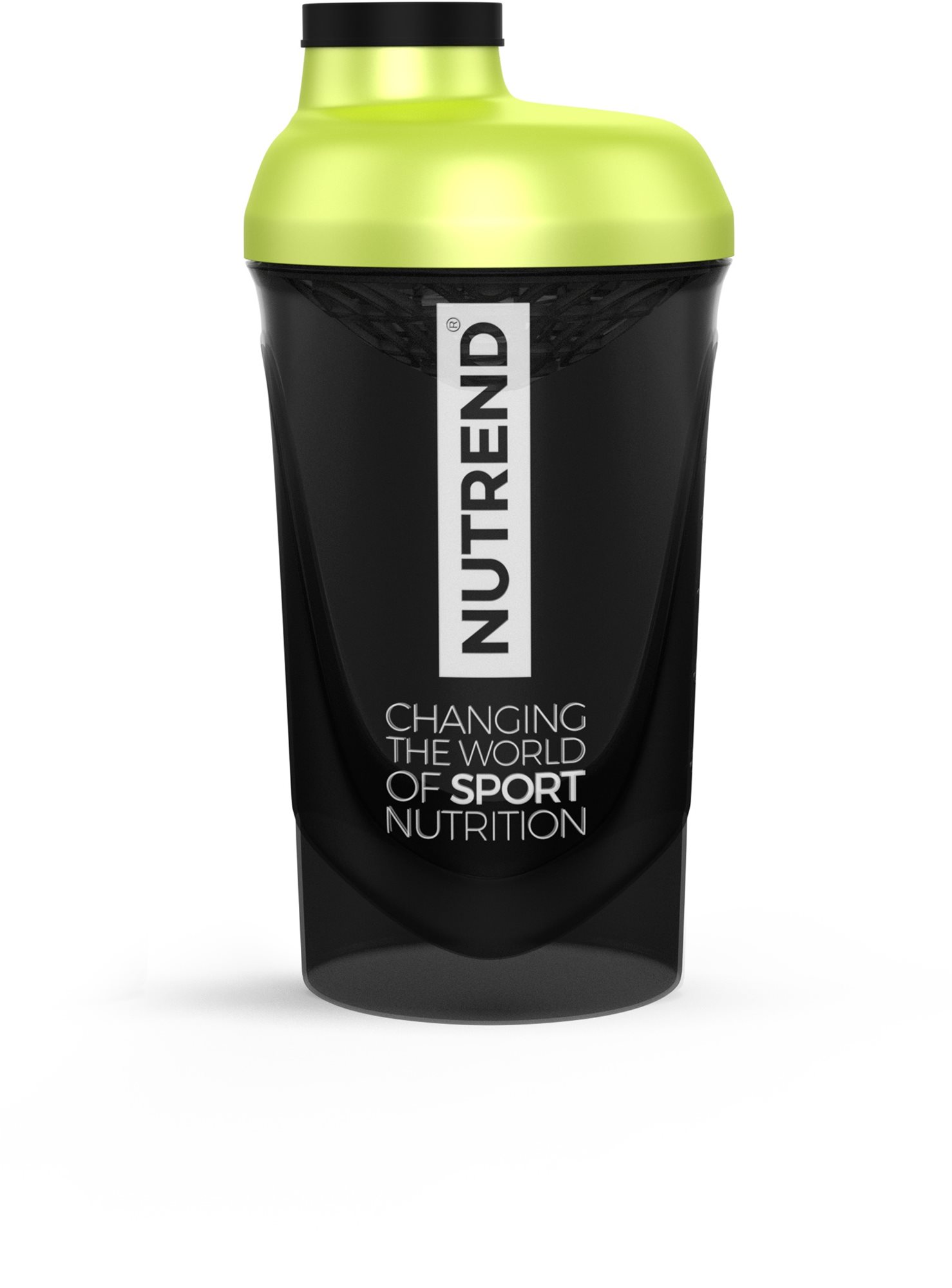 Nutrend Shaker 2019, čierny 600 ml