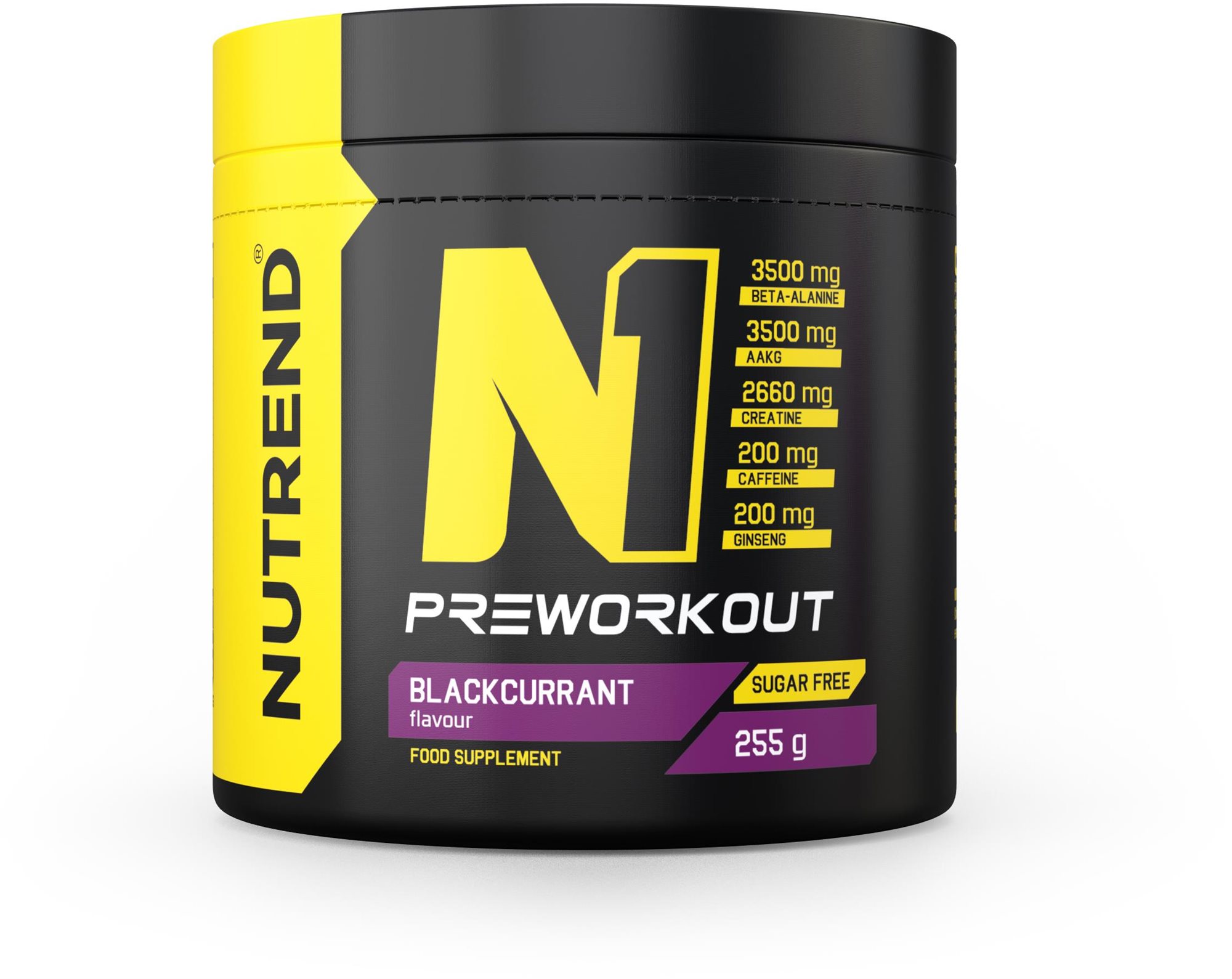 Nutrend N1 255 g, čierne ríbezle