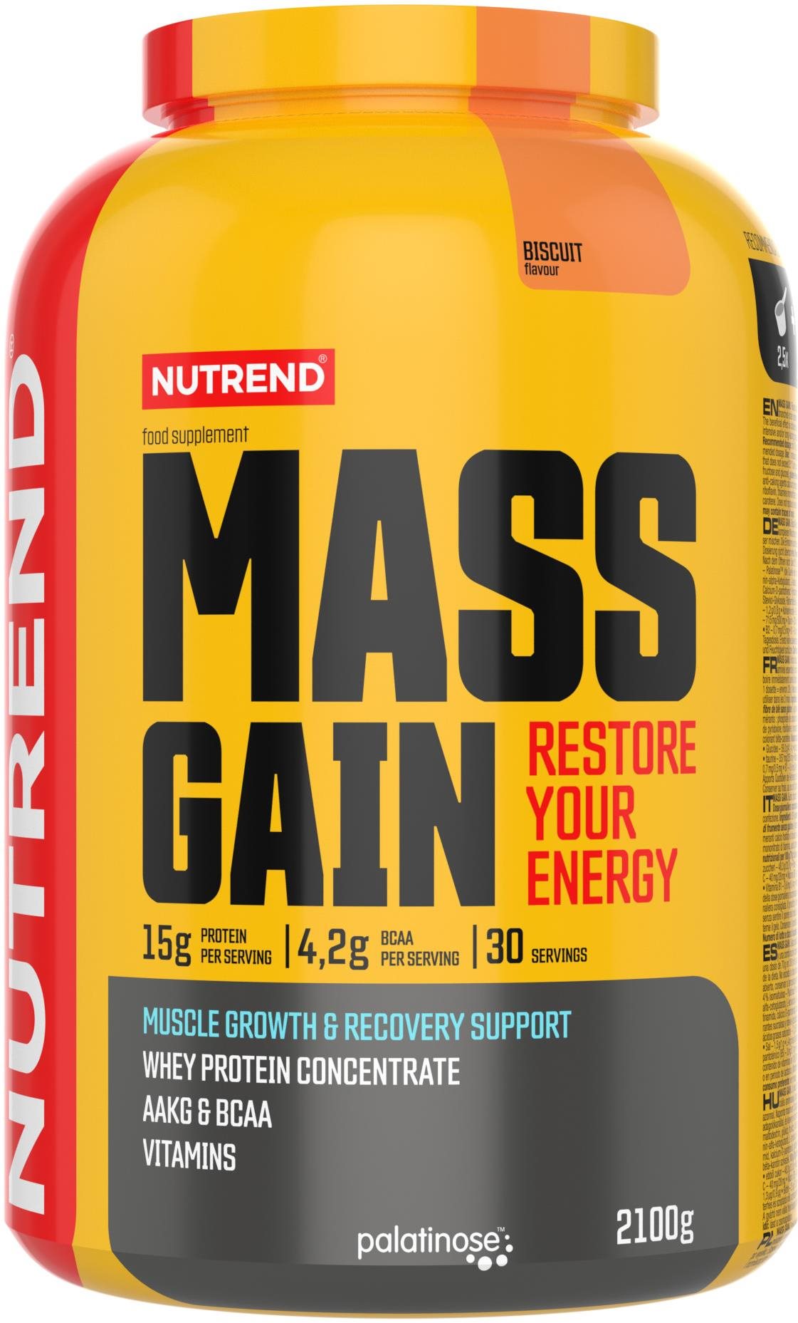 Nutrend Mass Gain 2 100 g, biscuit