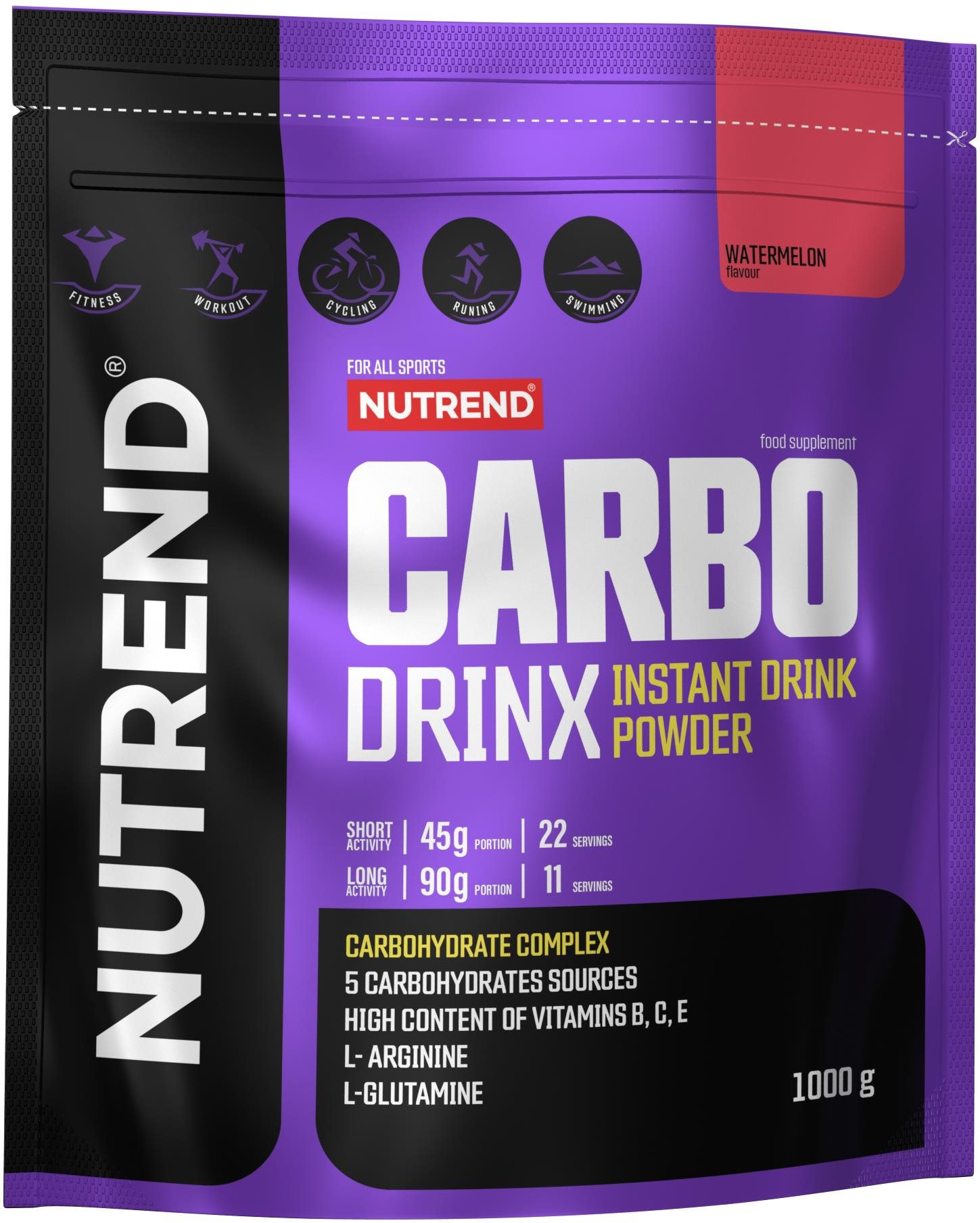 Nutrend Carbodrinx 1 000 g, melón