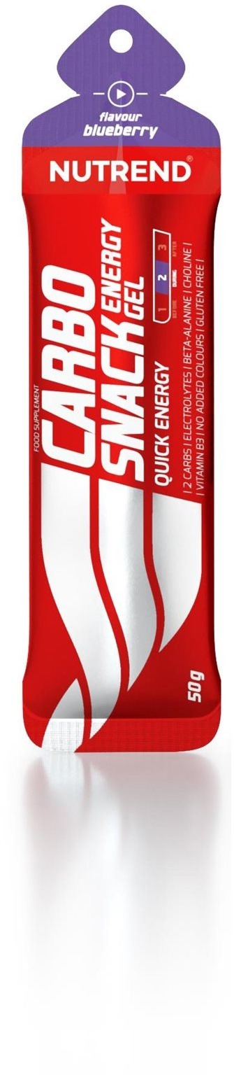 Nutrend Carbosnack vrecko 50 g, čučoriedka