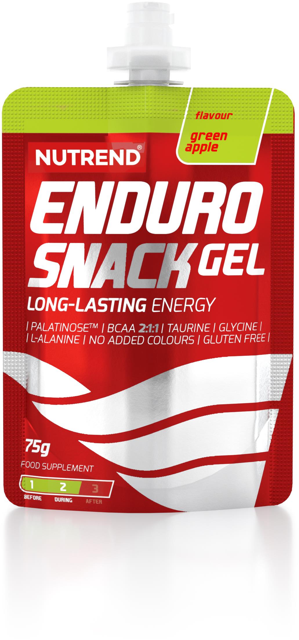 Nutrend Endurosnack vrecko 75 g, zelené jablko
