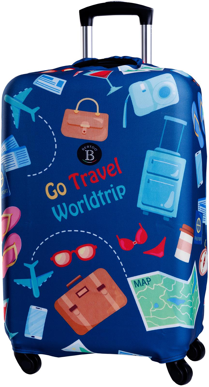 Bertoo Obal na cestovný kufor – World trip M