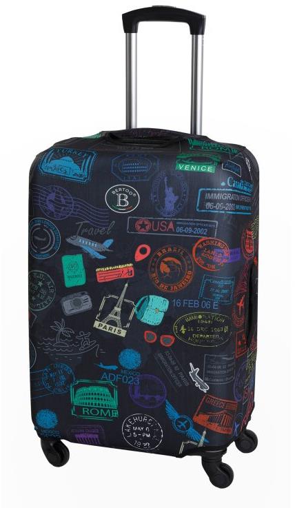 BERTOO Obal na kufor Travel dark M