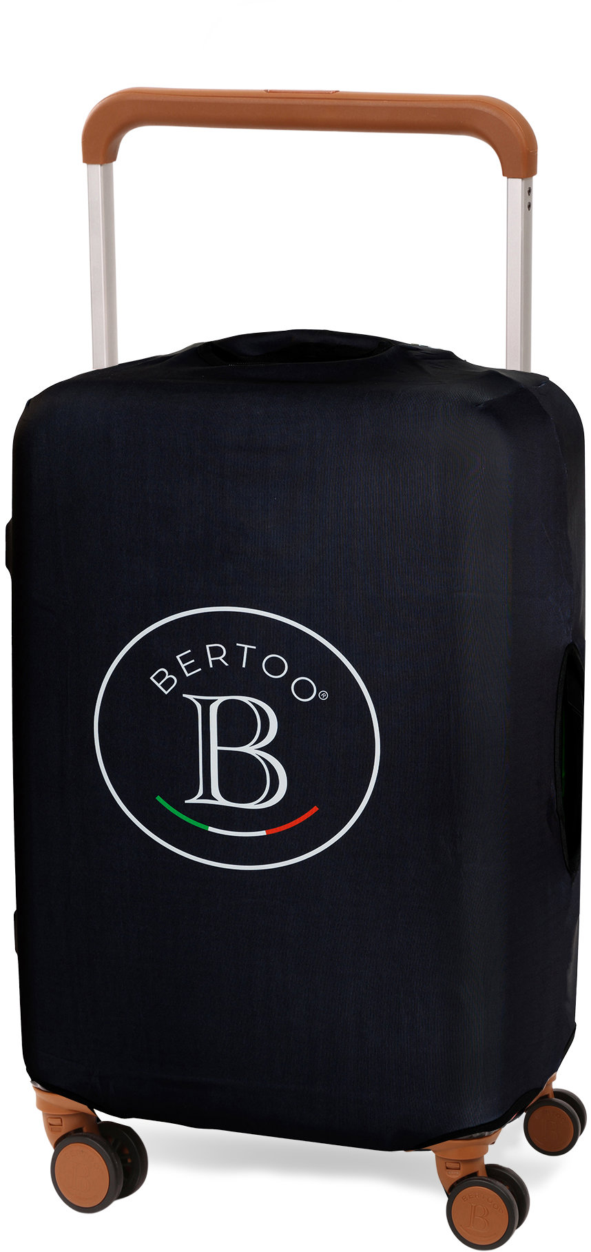 BERTOO Napoli Obal na cestovný kufor so širokou rukoväťou black XL