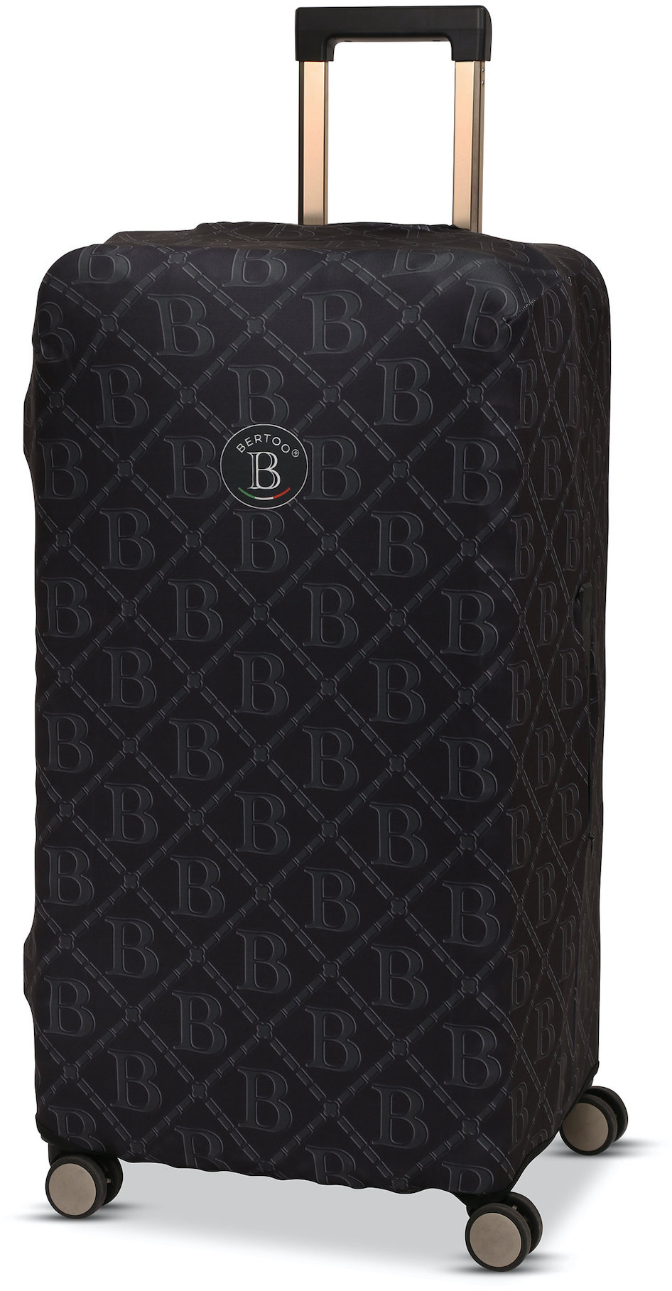 BERTOO Livorno Obal na cestovný kufor black XXL