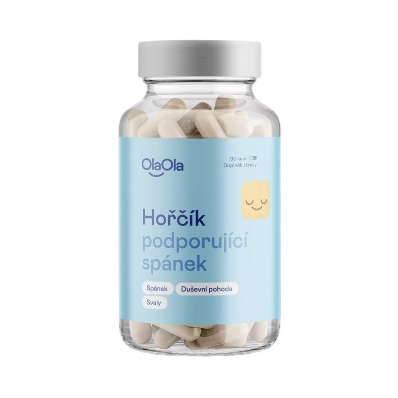 OlaOla Hořčík podporující spánek, 90 kapslí