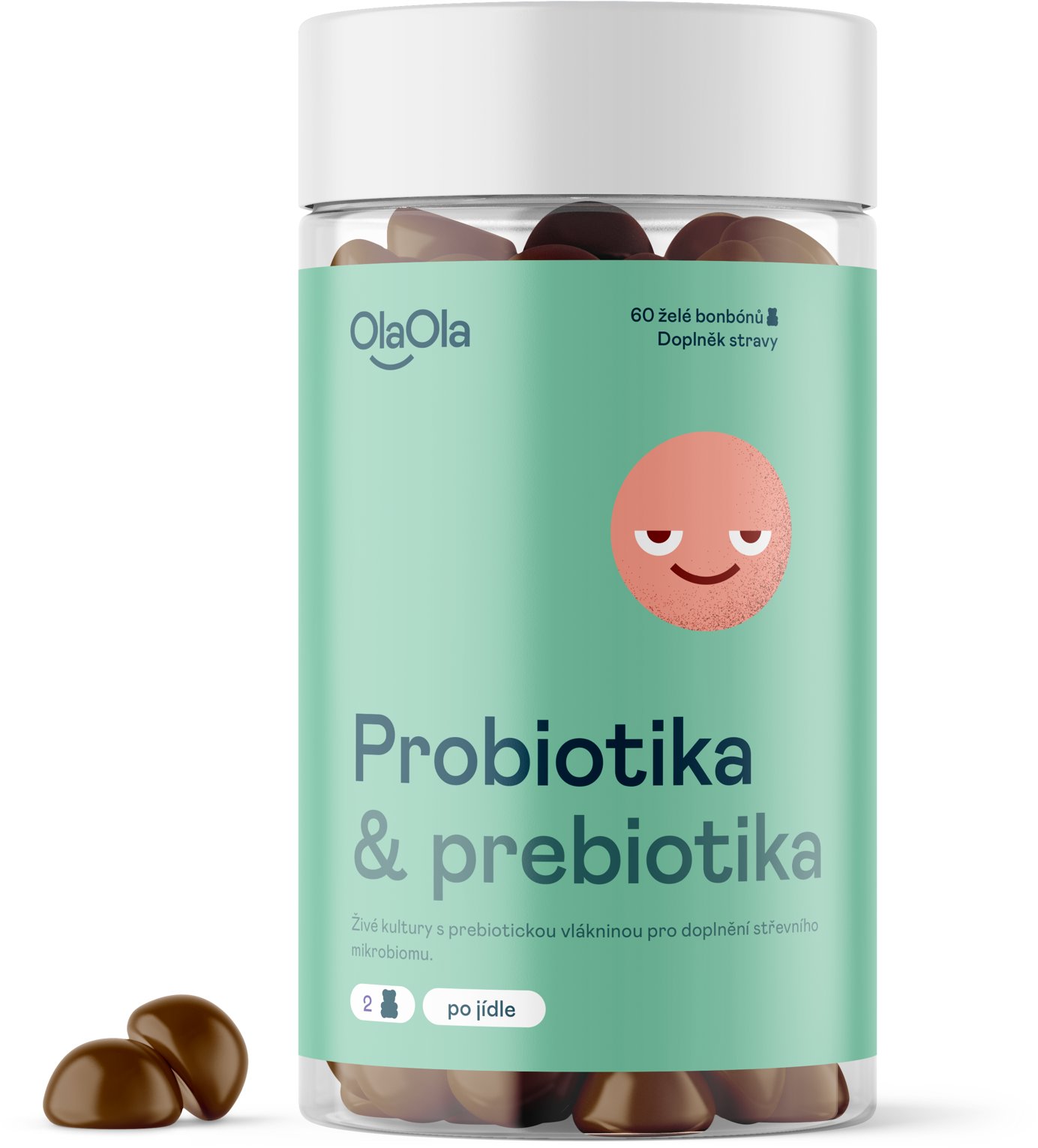 OlaOla Probiotika s prebiotiky 60 želé bonbonů