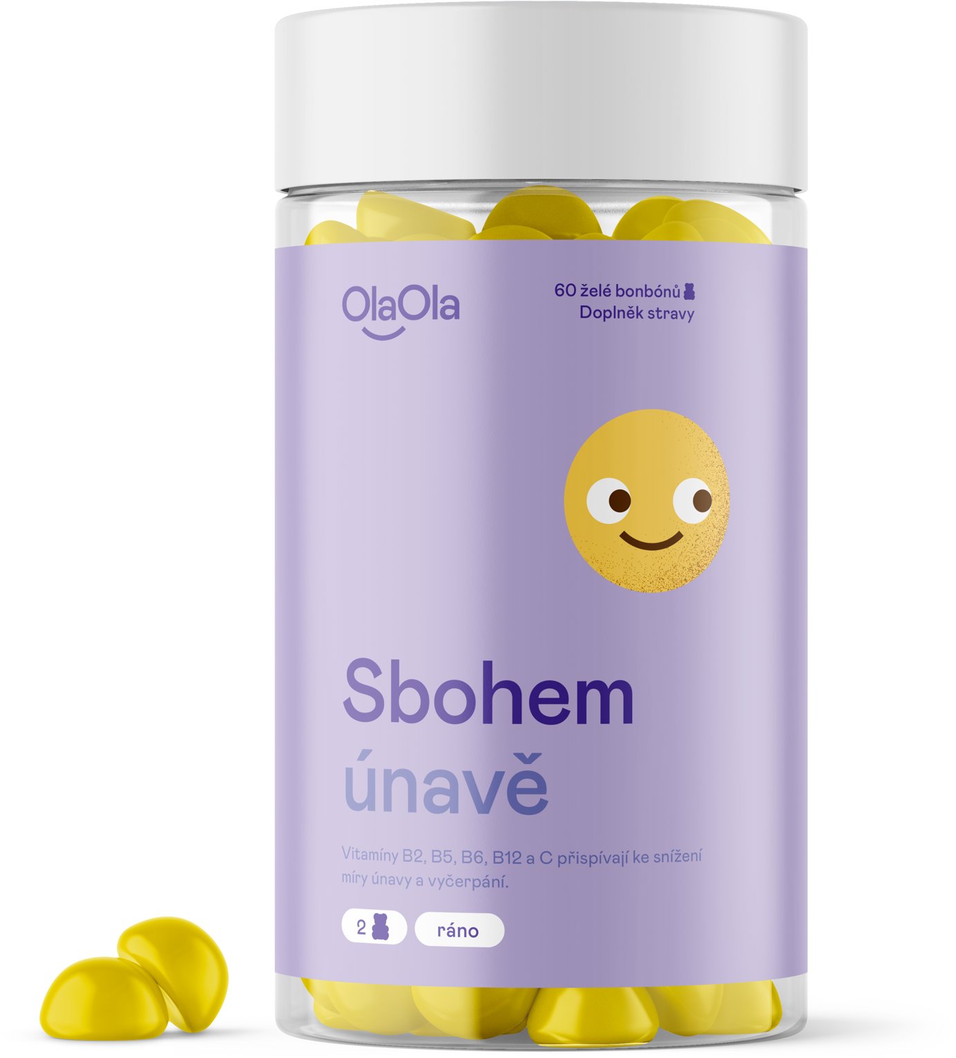 OlaOla Želé Sbohem únavě 60 gummies