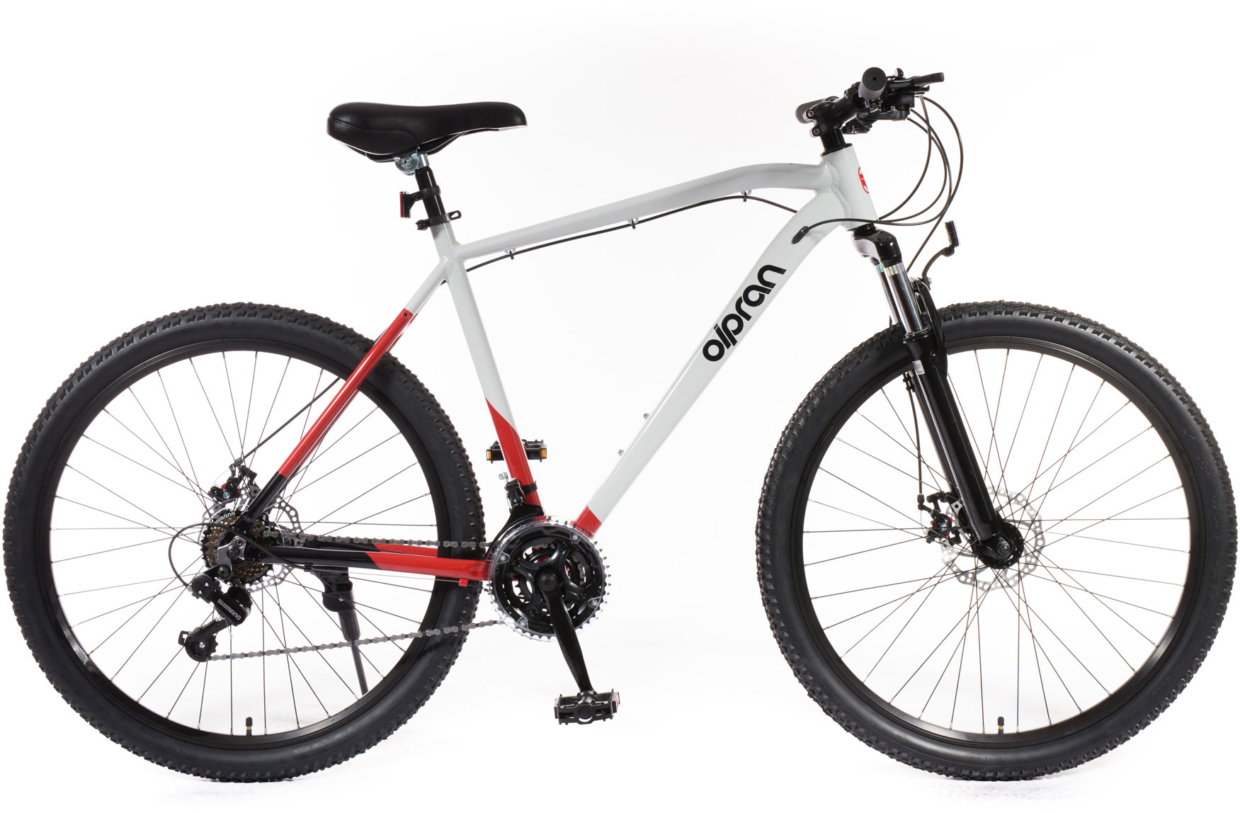Olpran Canis man 27,5" 21" sivý/tmavočervený