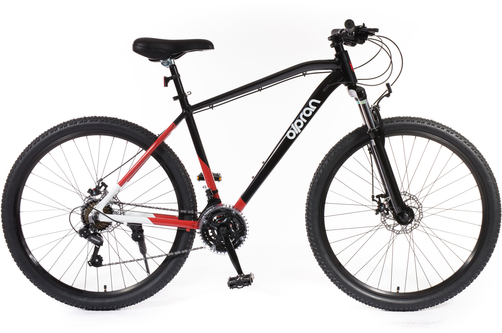 Olpran Canis man 27,5" 21" čierny/tmavočervený
