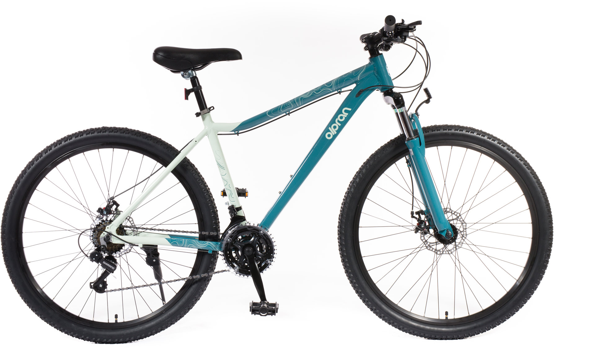 Olpran Mellisa lady 27,5" petrolejový/mätový