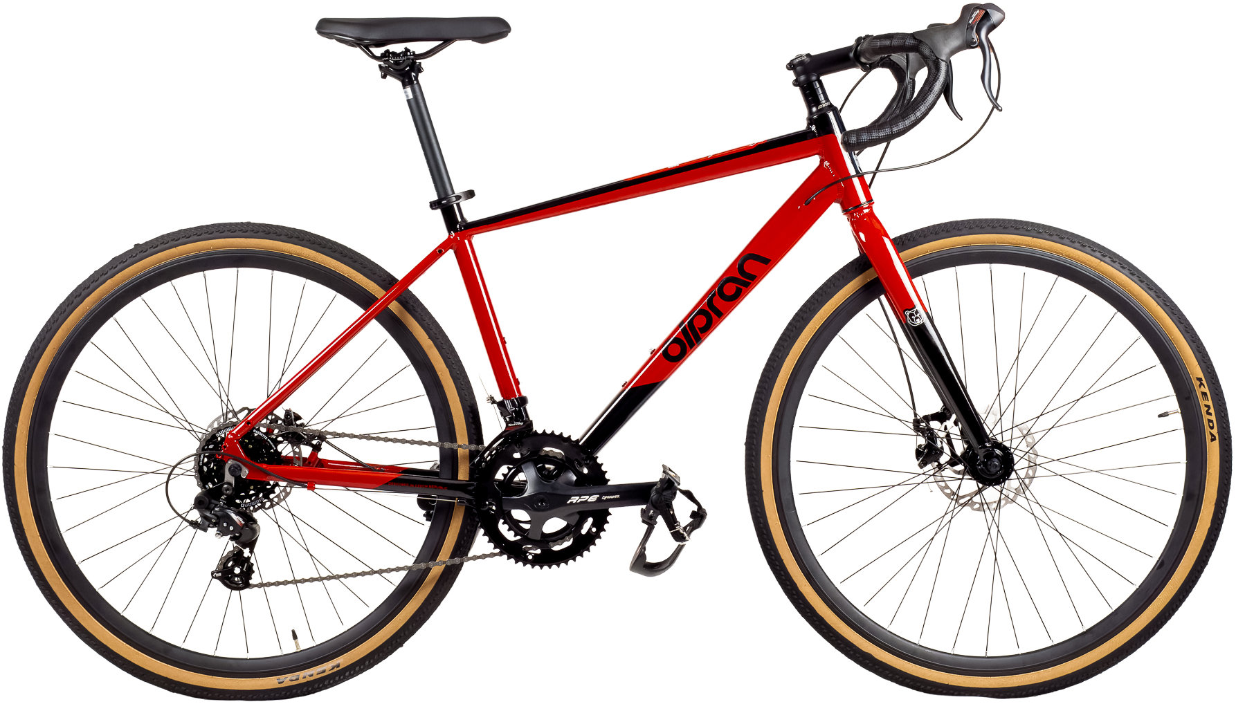 Olpran Gravel Ursus Arctos basic M červená/čierna