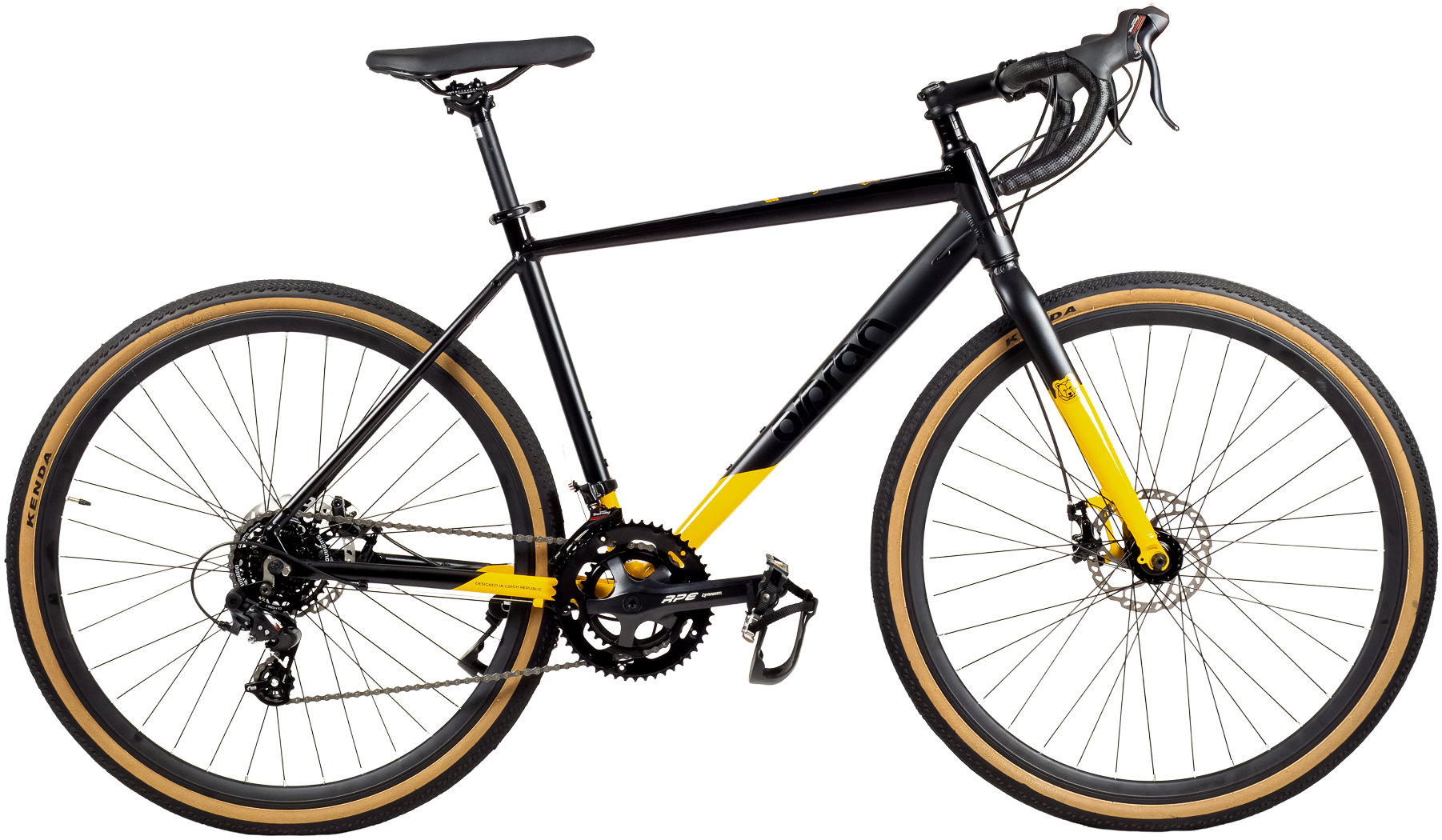 Olpran Gravel Ursus Arctos basic L sivá/oranžová