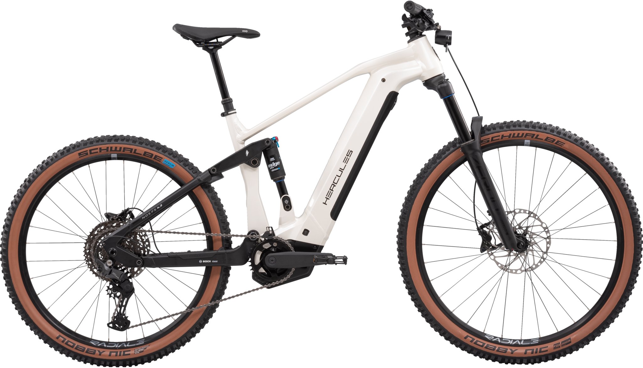 Hercules NOS FS 4.3 Pearl White Glossy veľ. 50