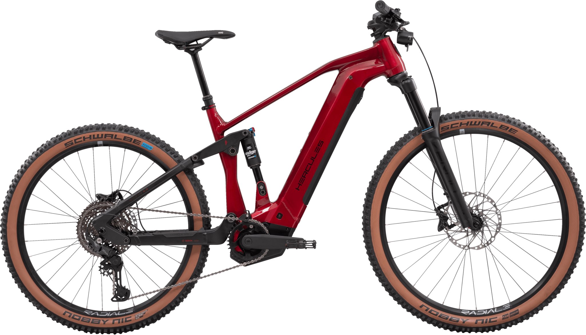 Hercules NOS FS 4.3 chrome red-glossy veľ. 44