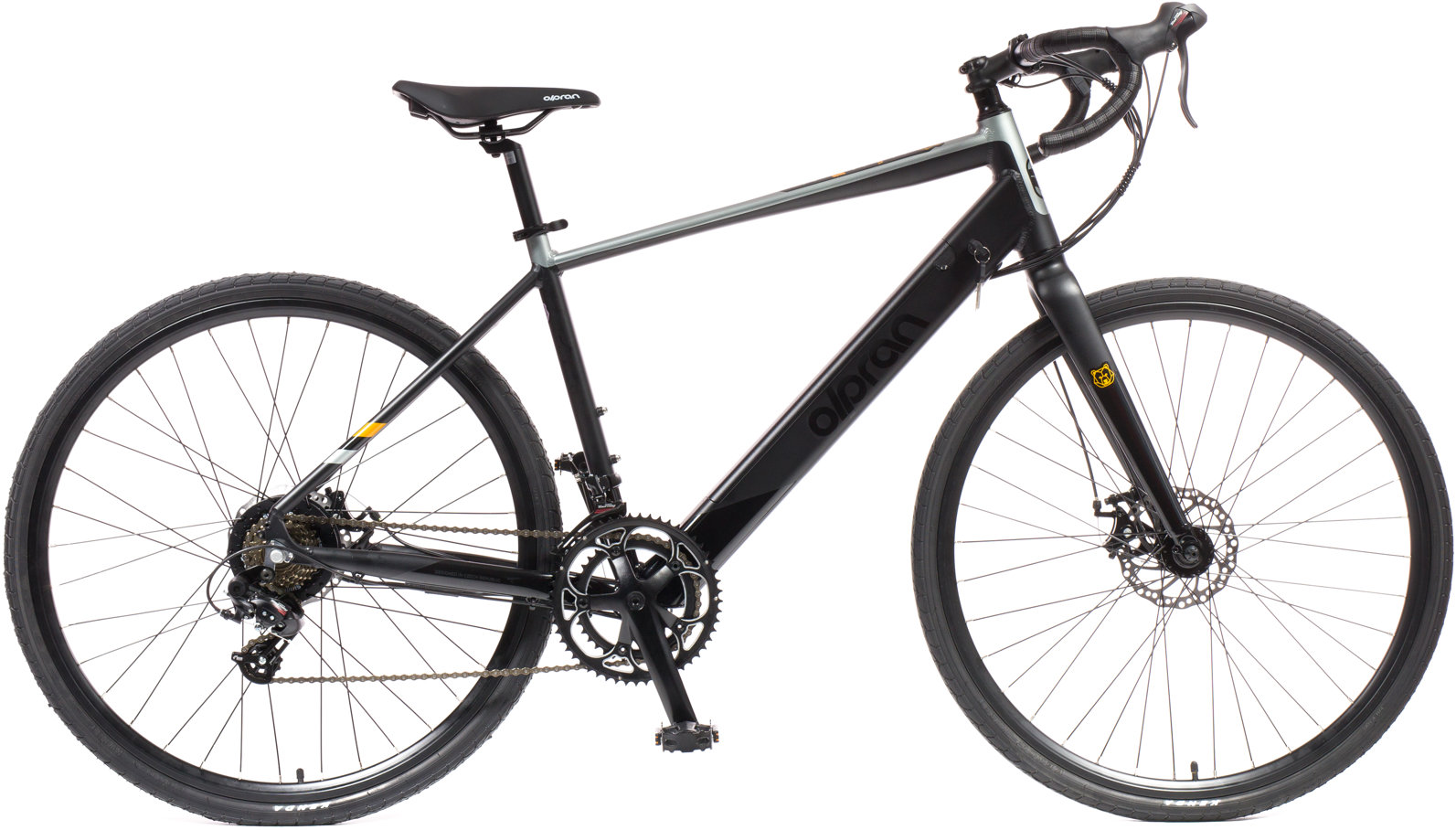 Olpran e-Gravel 17" sivý/čierny