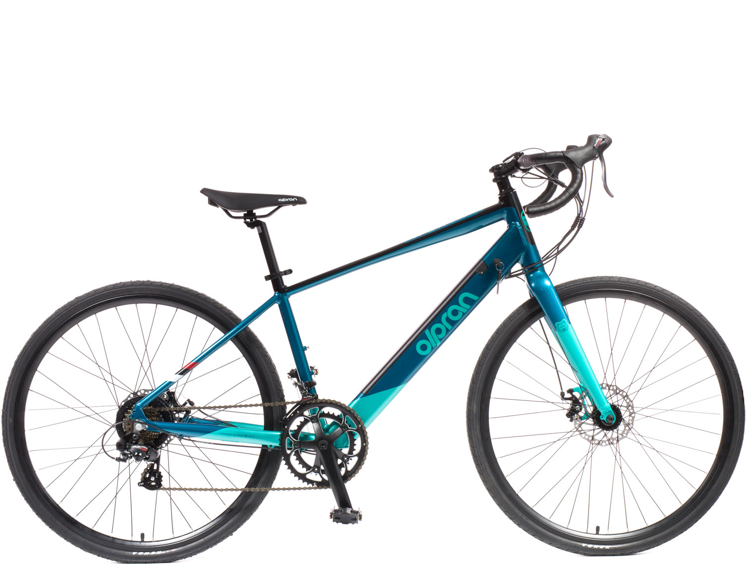 Olpran e-Gravel 17" čierny/zelený