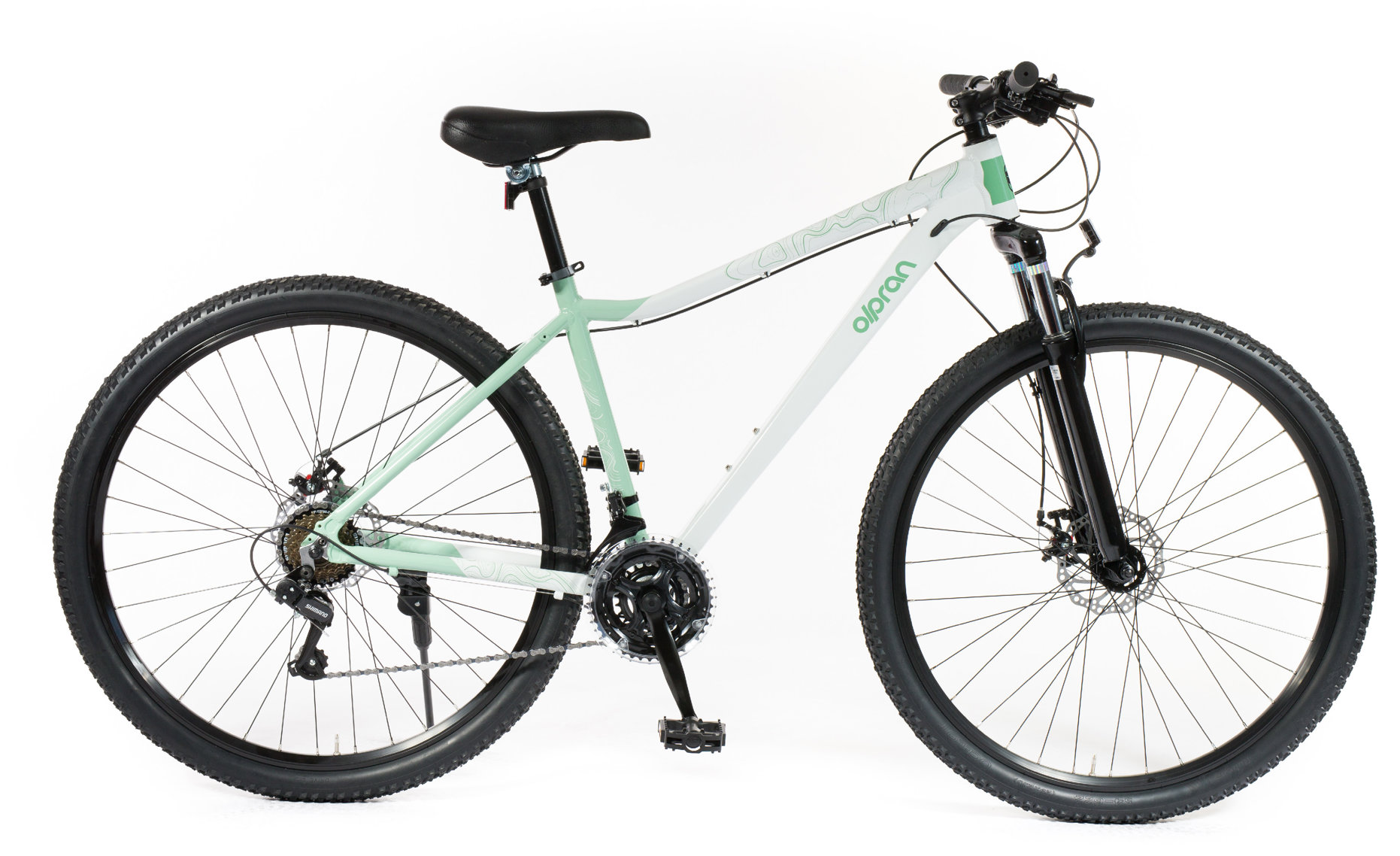 Olpran Rosa lady 29" 16" biela/mätová