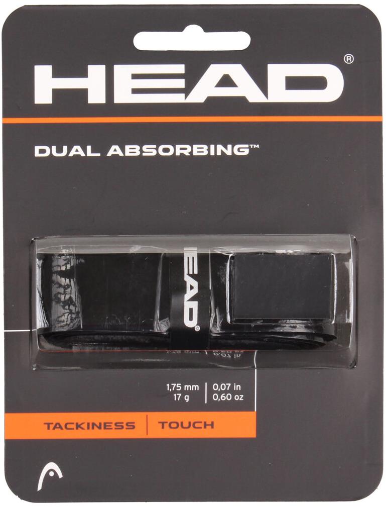 HEAD Multipack 4 ks Dual Absorbing základná omotávka čierna