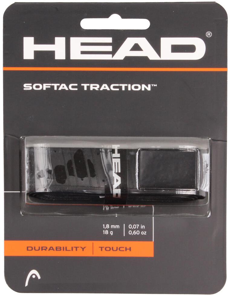 HEAD Multipack 4 ks SofTac Traction základná omotávka čierna