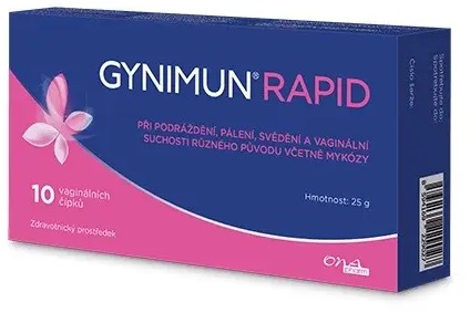 Gynimun Rapid 10 vaginálnych čapíkov