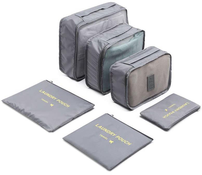 Kufryplus Cestovné organizéry LP13751 sivé