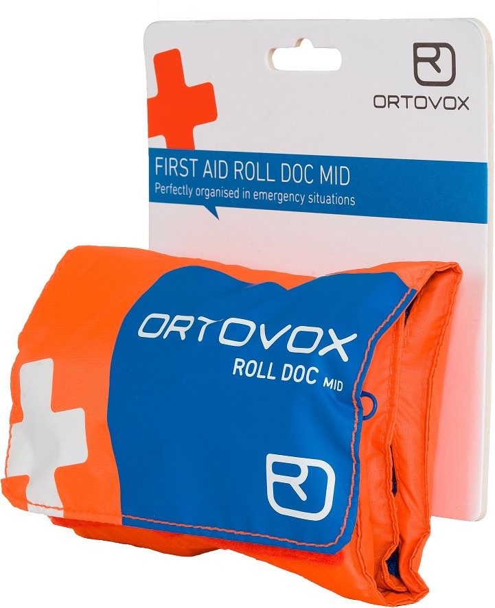 Ortovox First Aid Roll Doc MID, výrazná oranžová
