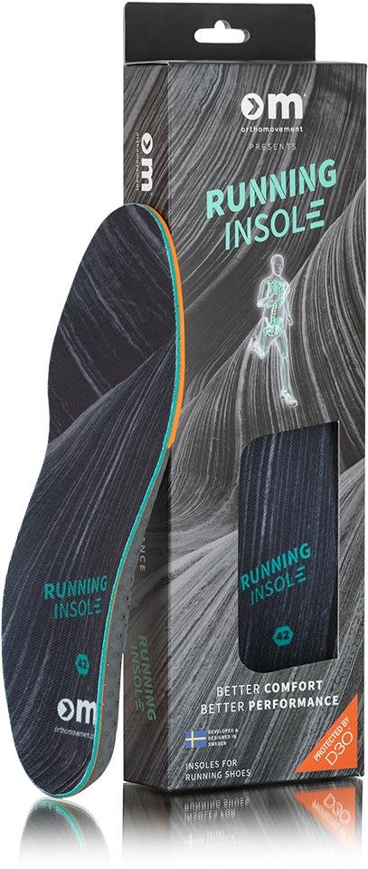 Orthomovement Upgrade Running Insole, veľkosť EU 43