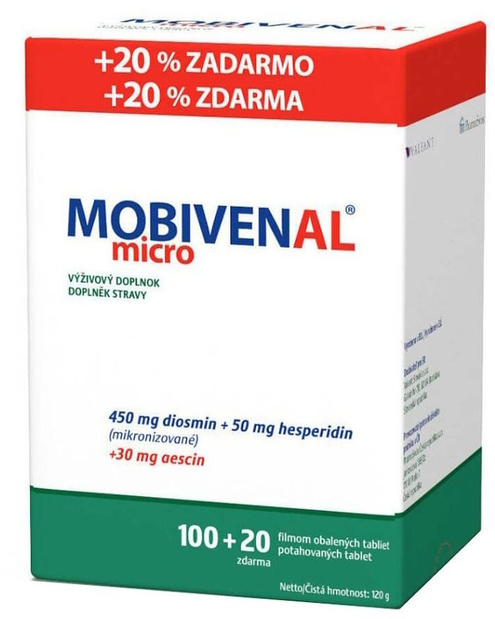 Mobivenal micro 100 + 20 tabliet
