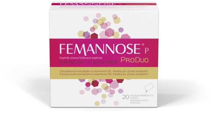 Femannose P ProDuo 20 vreciek