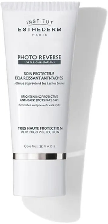 INSTITUT ESTHEDERM Photo Reverse Ochranný rozjasňujúci krém proti pigmentovým škvrnám SPF 50+ 50 ml