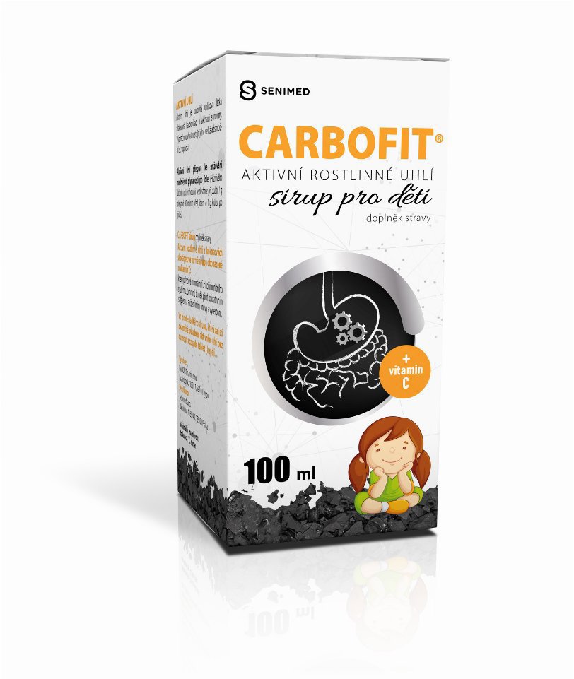 Carbofit sirup pre deti 100 ml
