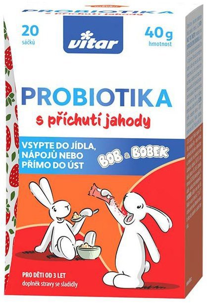 Vitar Kids Probiotika, 20 sáčků