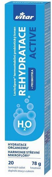 Vitar Rehydratácia Active 20 tabliet