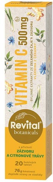 Revital Botanicals Vitamín C 500 mg 20 tabliet