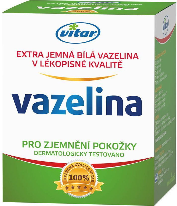 Vitar Vazelína extra jemná biela 110 g