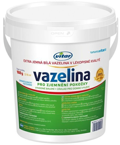 Vitar Vazelína jemná biela 1 kg