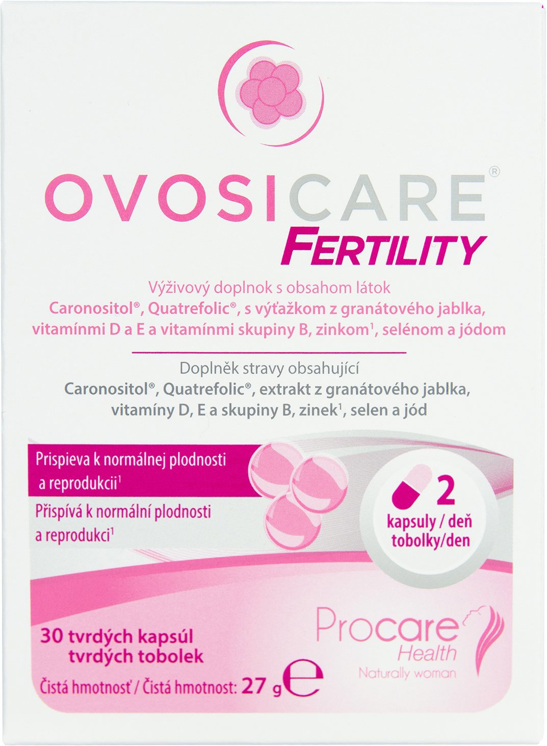 Ovosicare Fertility 30 toboliek