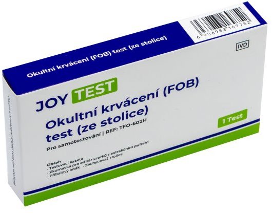 JoyTest Okultné krvácanie v stolici (FOB) Rapid test 1 ks