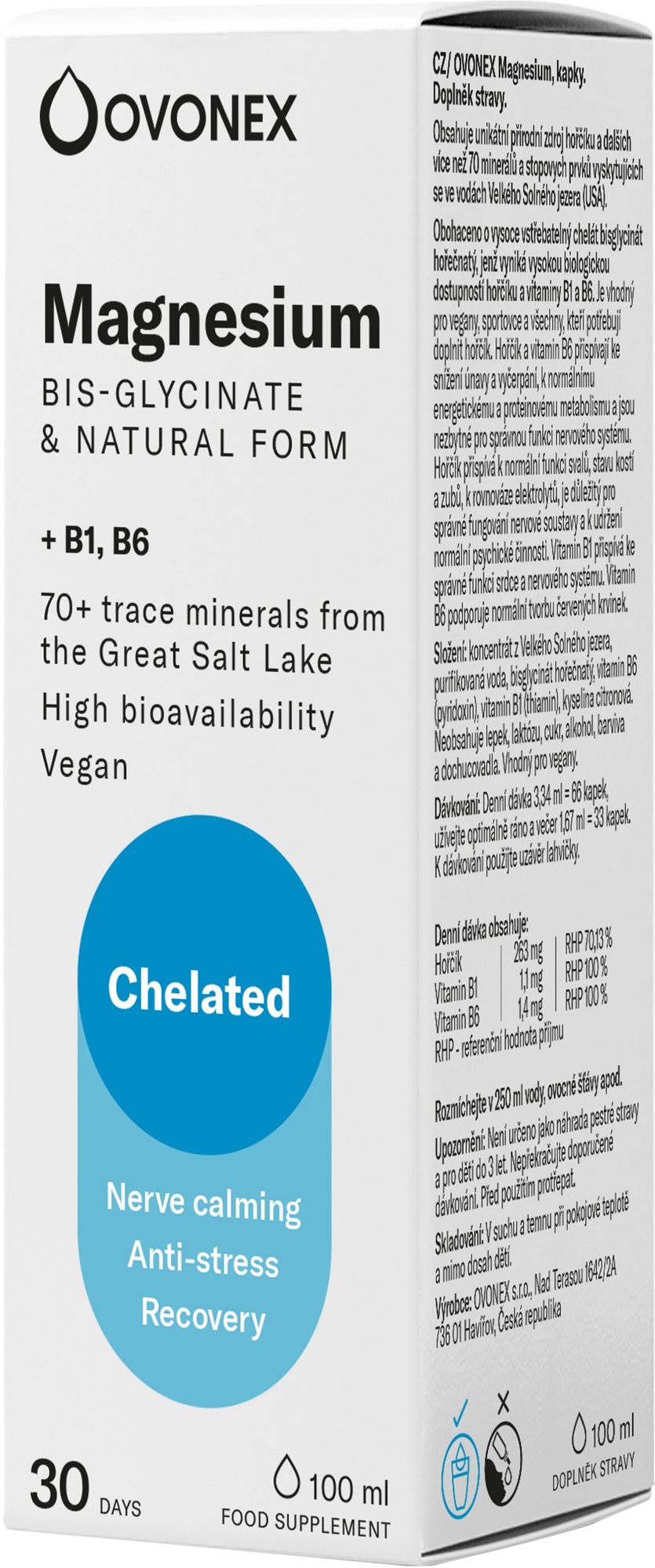 Minerals70 Liquid Magnesium, 100 ml