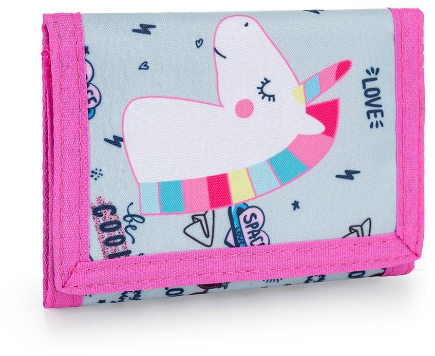 Oxybag detská textilná peňaženka Unicorn iconic