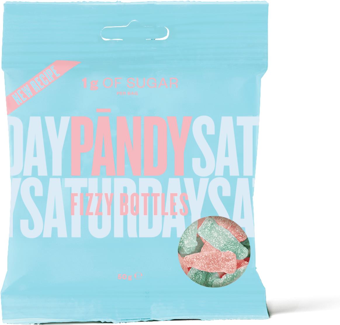 Pandy Candy 50 g fizzy bottles