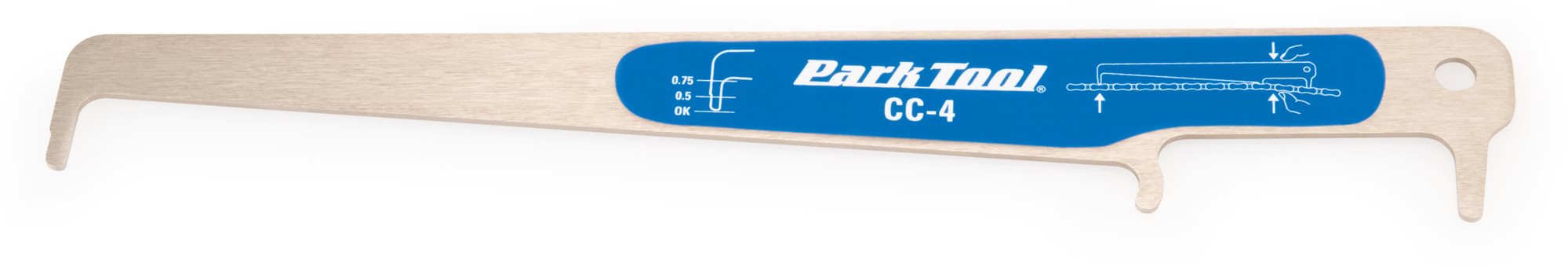Park Tool Mierka opotrebovania reťaze, vr. SRAM AXS CC-4