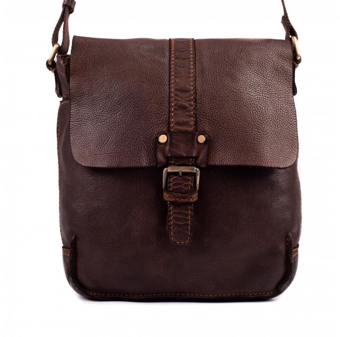 Taška cez rameno kožená SEGALI 29394 hnedá