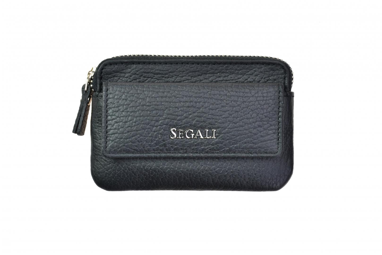 Kľúčenka kožená SEGALI 7483 A čierna